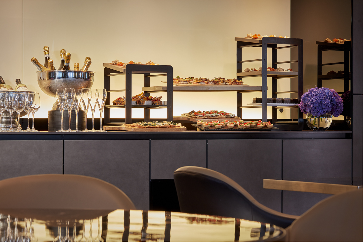 Executive Lounge Buffet Set-up